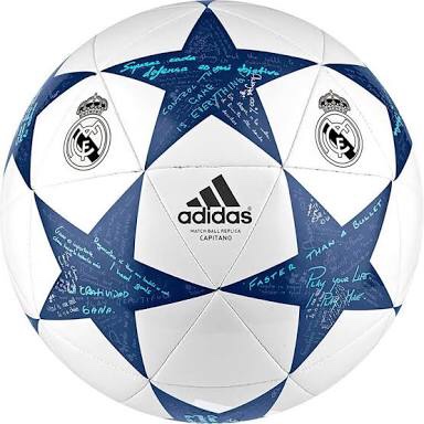 real madrid champions league ball
