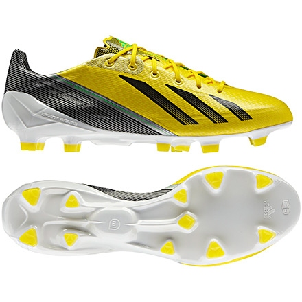 Adizero F50 TRX FG (Yellow/White/Black) - The Football Factory