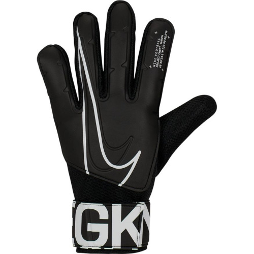 Nike Match Junior Goalkeeper Gloves Black The Football Factory