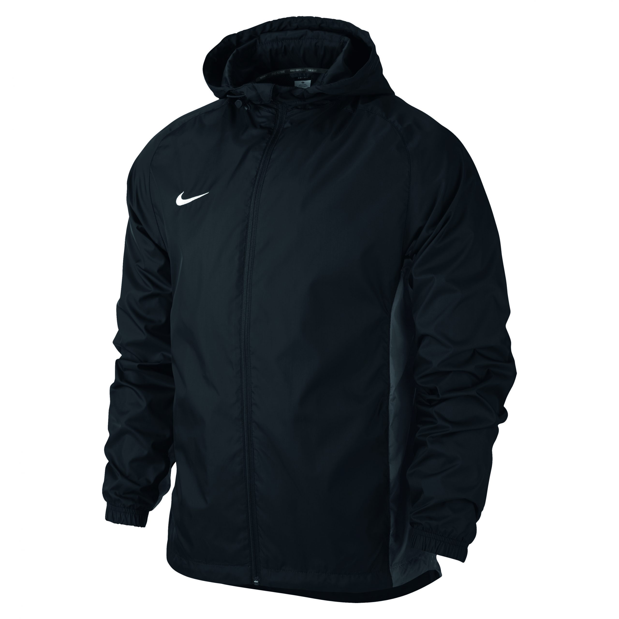 Dri-Fit Academy 14 Rain Jacket (Black) - The Football Factory