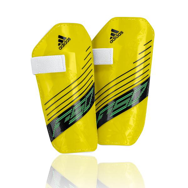 Adidas f50 Lite Shinguards Yellow The Football Factory