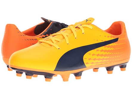 Puma 17.5 FG Jr (Yellow/Orange) - Football Factory