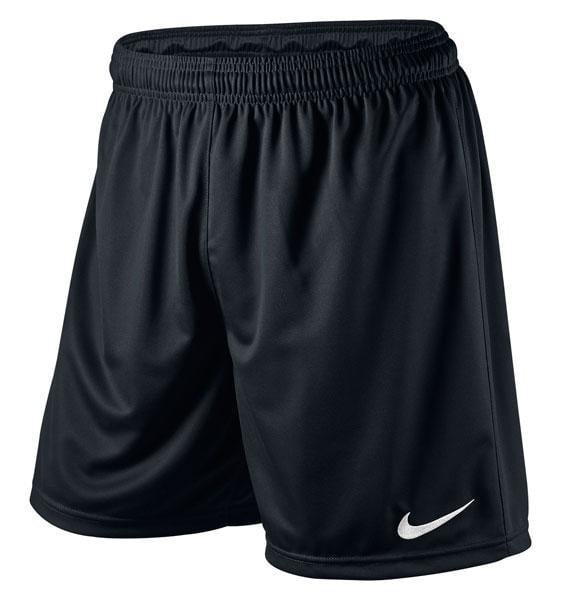 Nike Youth Park II Knit Shorts (Black) - The Football Factory