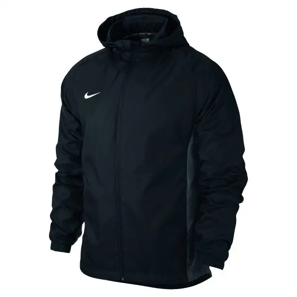 Dri Fit Academy 14 Rain Jacket Black The Football Factory