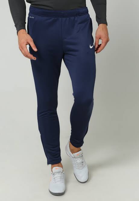 Academy Tech Pant Mens (Navy Blue/White) - The