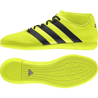 Embrión Periodo perioperatorio Asistente Adidas Ace 16.3 Primemesh IN Junior (Fluro Yellow/Black) - The Football  Factory