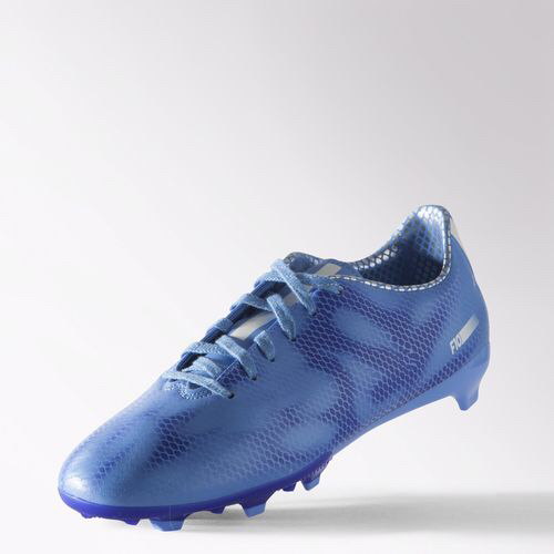 Casco montaje Composición Womens Adidas F10 FG Electric Blue - The Football Factory