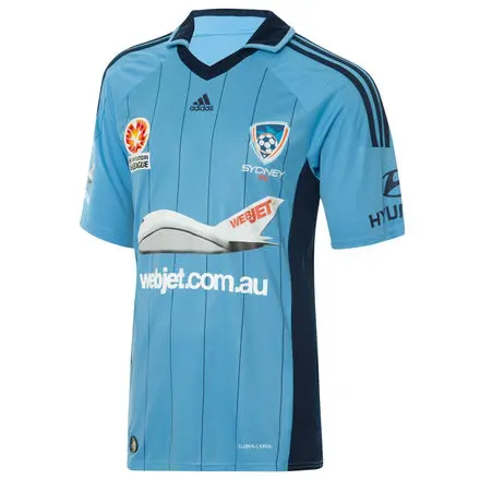 adidas SYDNEY FC A-League ユニフォーム 水色 Sydney FC 2013/2014 Youth Home Jersey (Official Licensed) - The