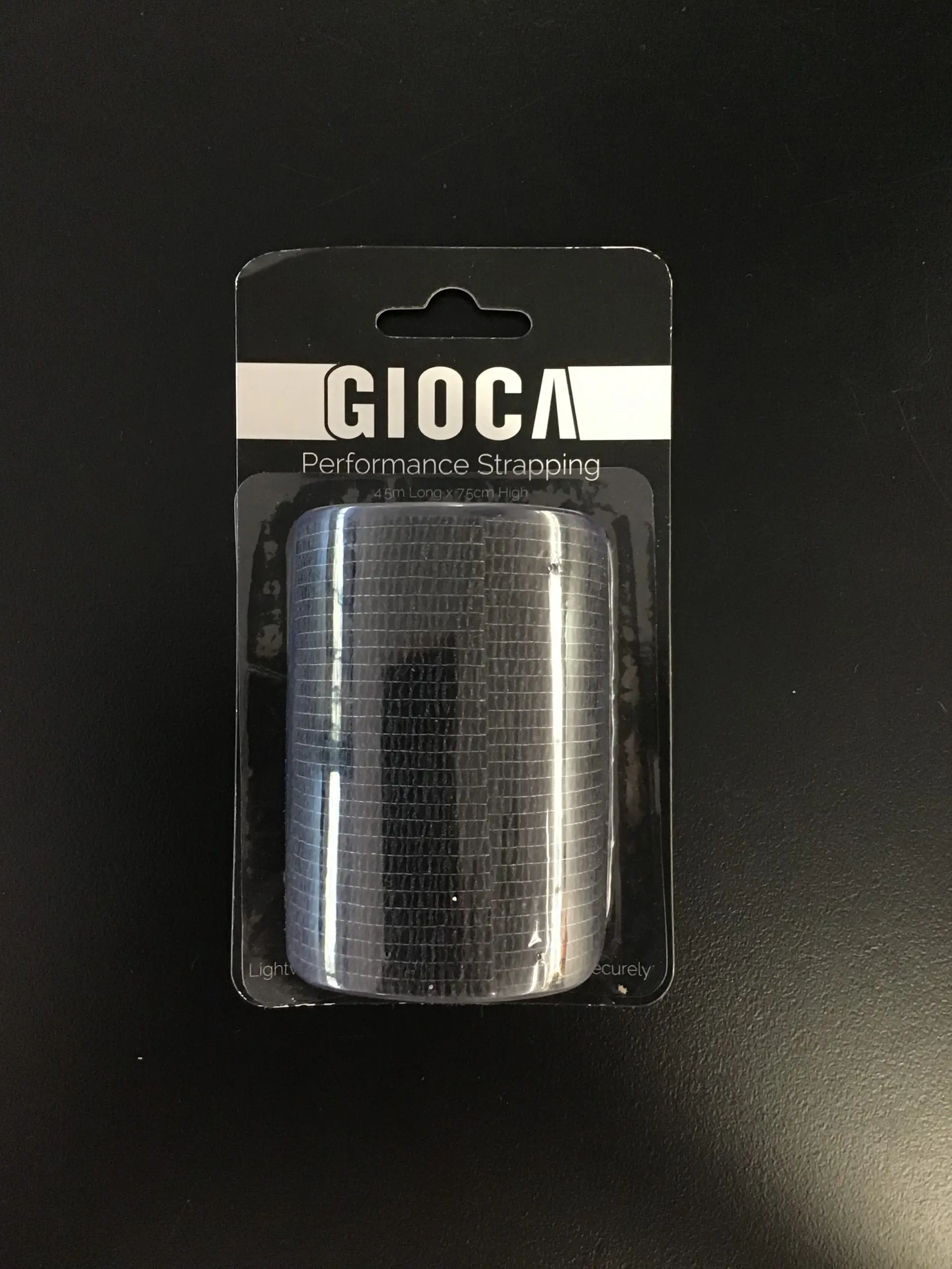 Gioca Performance Strapping Tape (Black) - The Football Factory