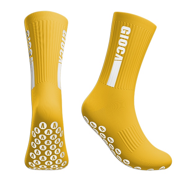 Gioca Grip Socks (Yellow) - The Football Factory
