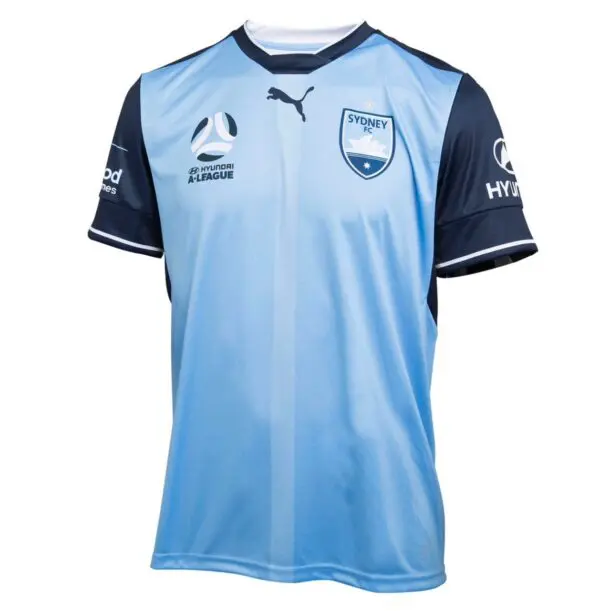Sydney FC Home Jersey 17/18 - The Football Factory