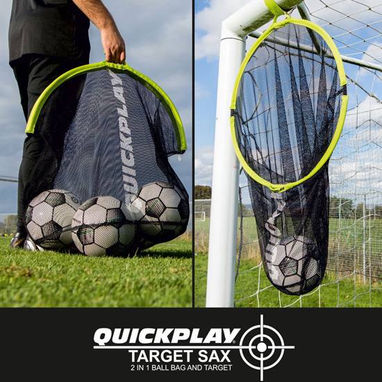 QUICKPLAY Top Bin Target and Ball Bag (Single Unit)
