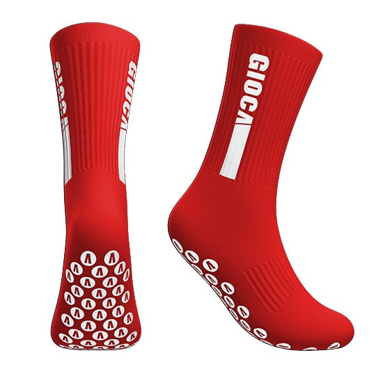 Gioca Grip Socks (Red)