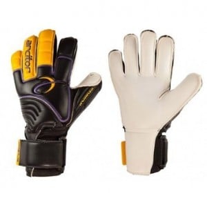 Arcitor Kwanza Premium Finger Protection Gloves (Black/Purple/Yellow)