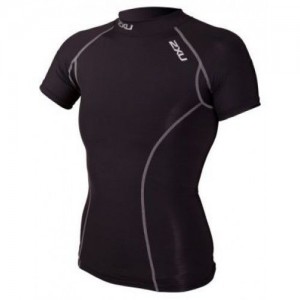 2XU Women's Shortsleeve Compression Top (Black)